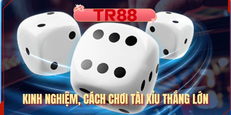 Kinh nghiệm, cách chơi tài xỉu thắng lớn